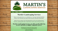 Desktop Screenshot of martins-landscaping.co.uk